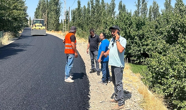 Hoşhaber’de Asfalt Çalışmaları Başladı: İl Özel İdaresi ile Protokol İmzalandı