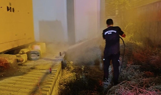 Iğdır Şehir Stadyumu&#039;nda Maç Sırasında Yangın Çıktı