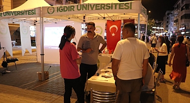 Iğdır Üniversitesi’nin Tercih Dönemi Tanıtım Standı Yoğun İlgi Gördü