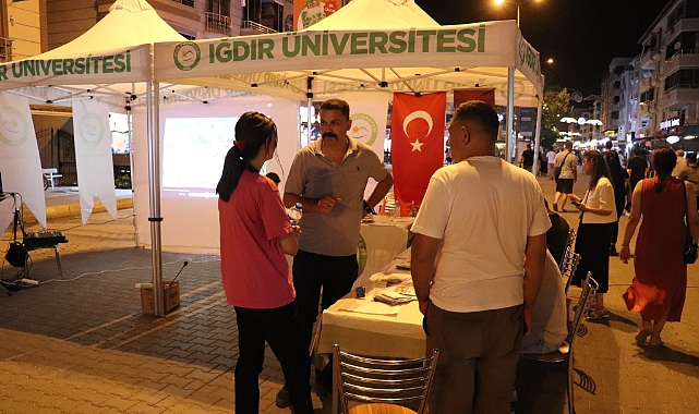 Iğdır Üniversitesi’nin Tercih Dönemi Tanıtım Standı Yoğun İlgi Gördü