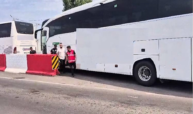 Kars-Iğdır Yolunda Yolcu Otobüsünde Düzensiz Göçmen Yakalandı