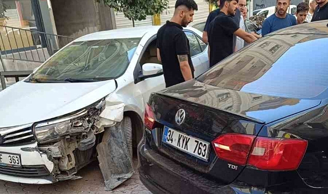 Kızıltepe&#039;de Zincirleme Kaza: Maddi Hasar Oluştu