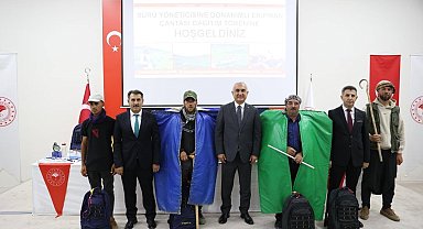 Muş'ta Çobanlara Donanımlı Ekipman Çantası Desteği: 400 Sürü Yöneticisine Proje Kapsamında Destek Verildi