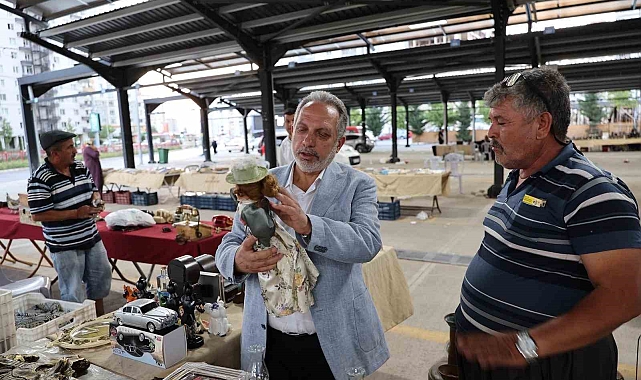 Talas&#039;ta Antika Pazarı&#039;na Yoğun İlgi