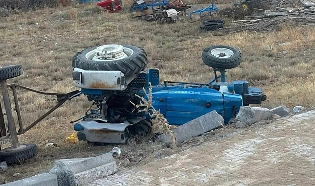 Yozgat&#039;ta Traktör Kazası: Karı Koca Hayatını Kaybetti