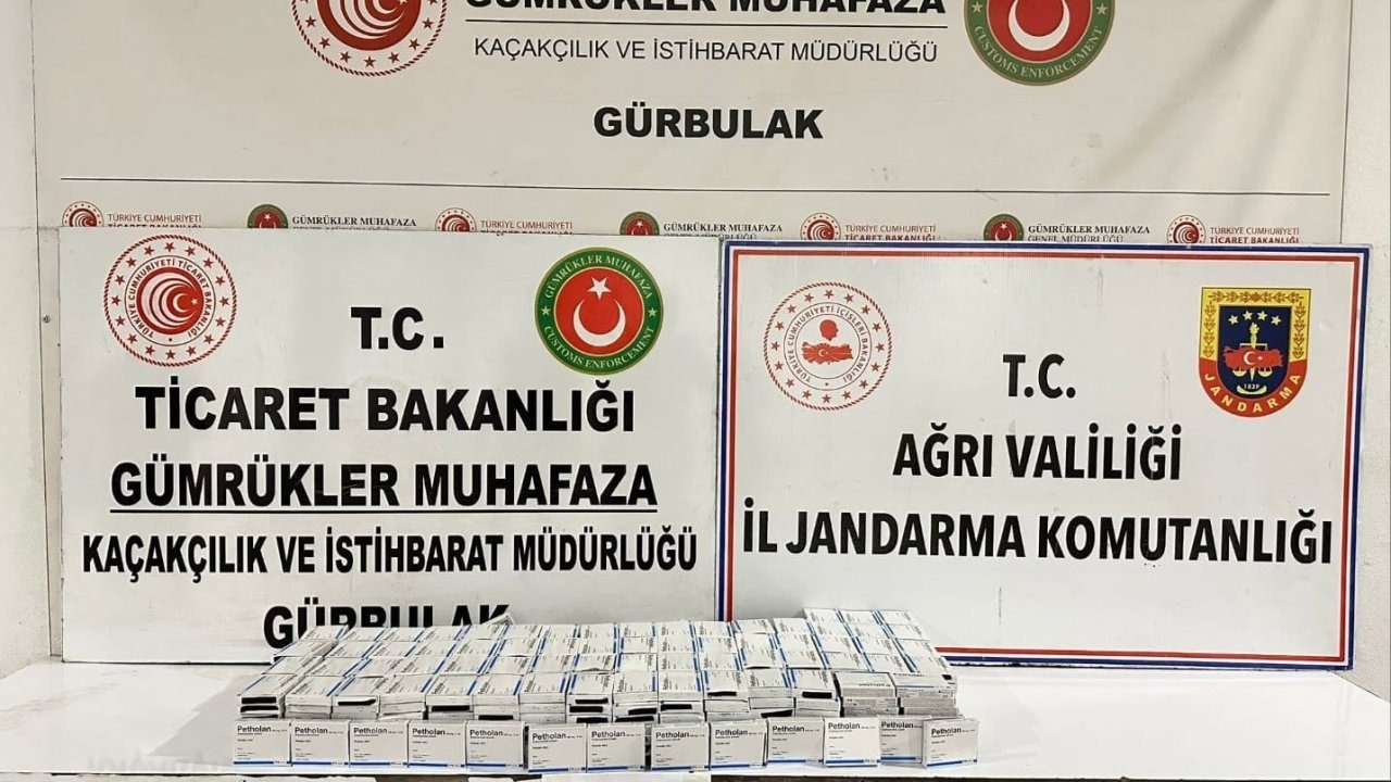 Gürbulak Sınır Kapısı&#039;nda Uyuşturucu Operasyonu: 2.450 Adet Sentetik Hap Ele Geçirildi