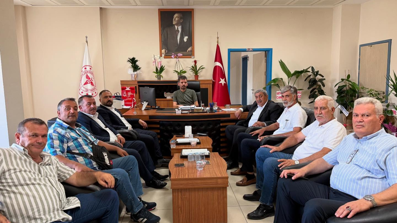 MHP Iğdır Heyetinden Başhekim Cafer Koçak’a Ziyaret