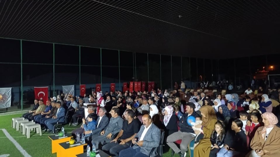 Ağrı Diyadin&#039;de Açık Hava Sinemasıyla Unutulmaz Akşam