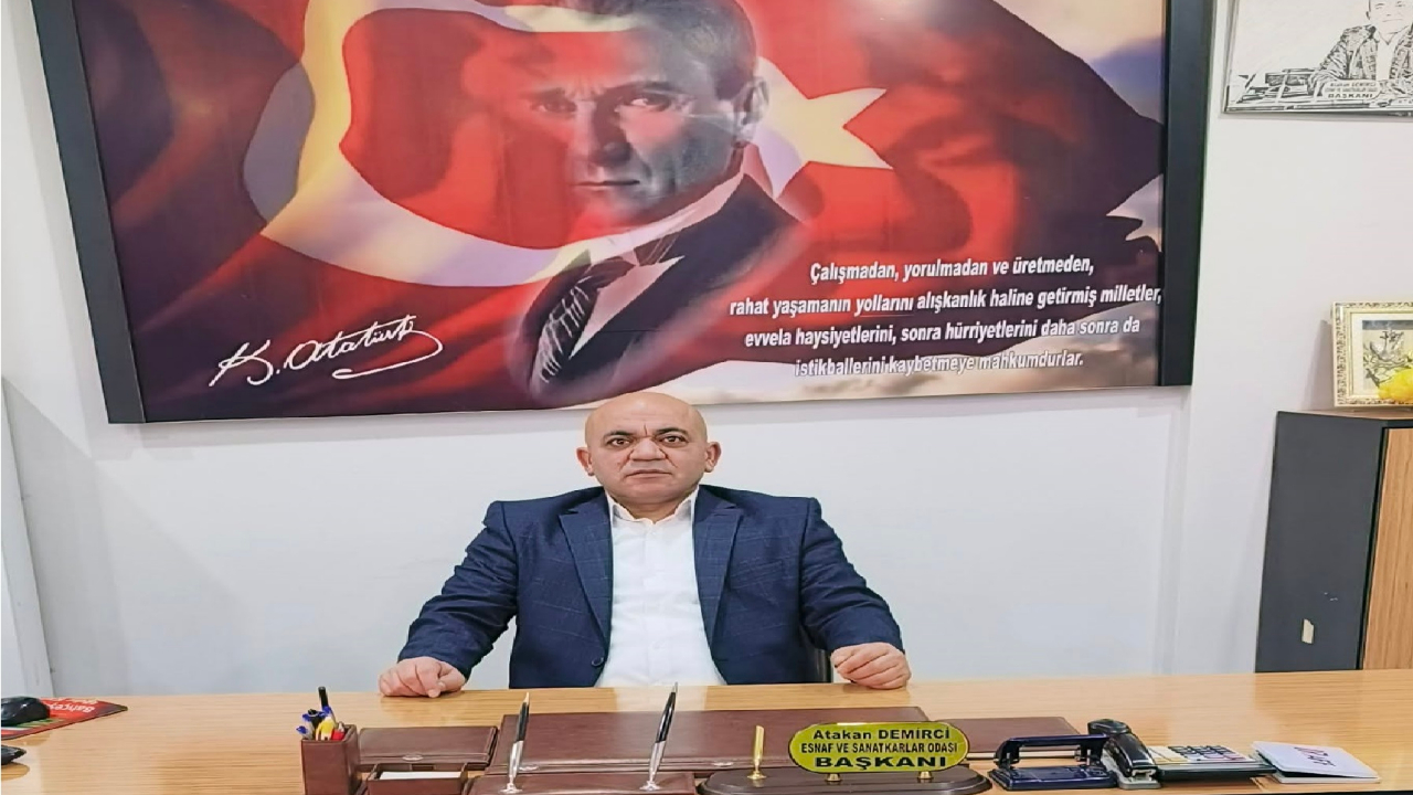 Iğdır Esnaf ve Sanatkarlar Odası Başkanı Demirci Dedikodulara Son Noktayı Koydu