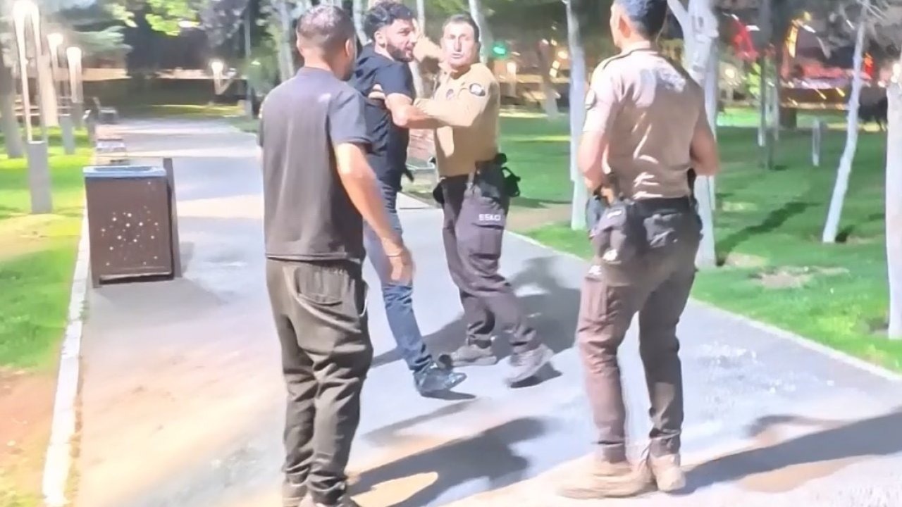 Aksaray&#039;da Alkol Alan Gençler, Bekçi ve Polislere Zor Anlar Yaşattı