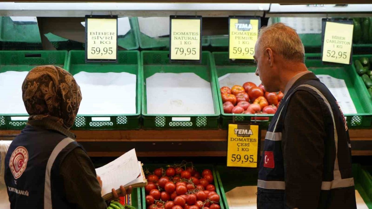 Erzurum’da Fahiş Fiyat ve Etiket Denetimleri Sıkılaştı