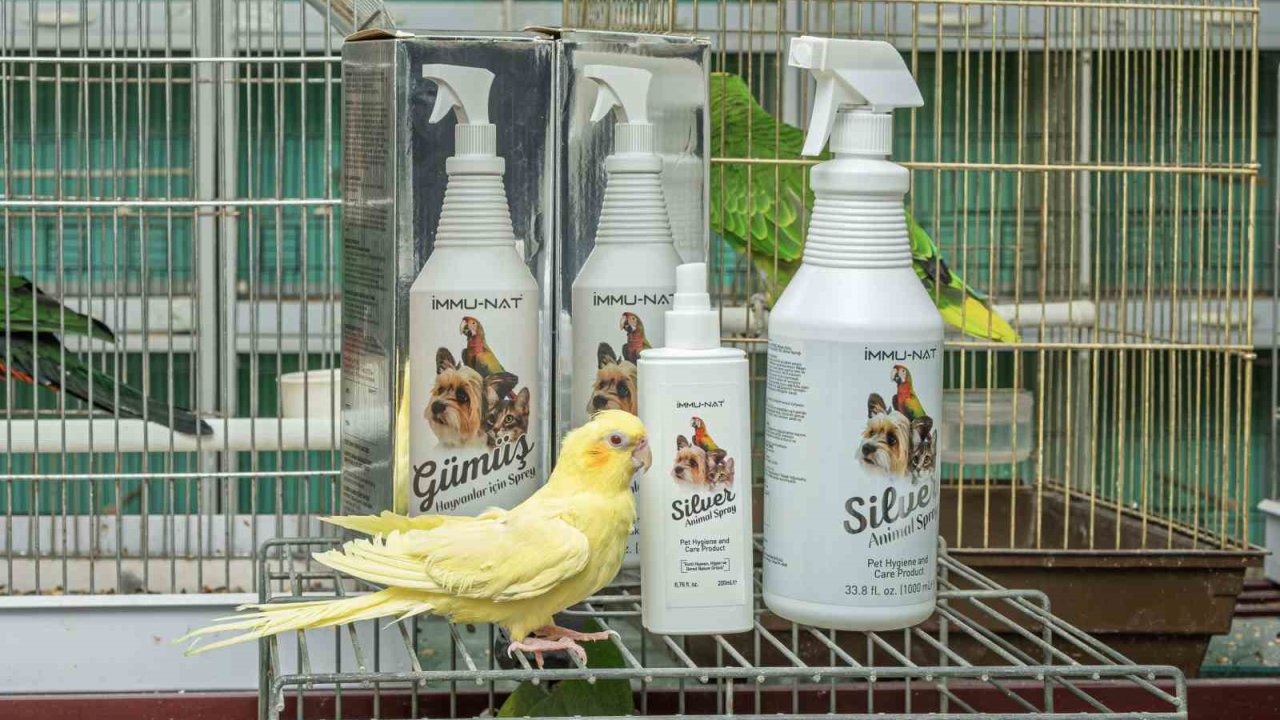 Türk Şirketinden Evcil Hayvanlar İçin Yeni Hijyen Ürünü: &#039;Animal Spray&#039;