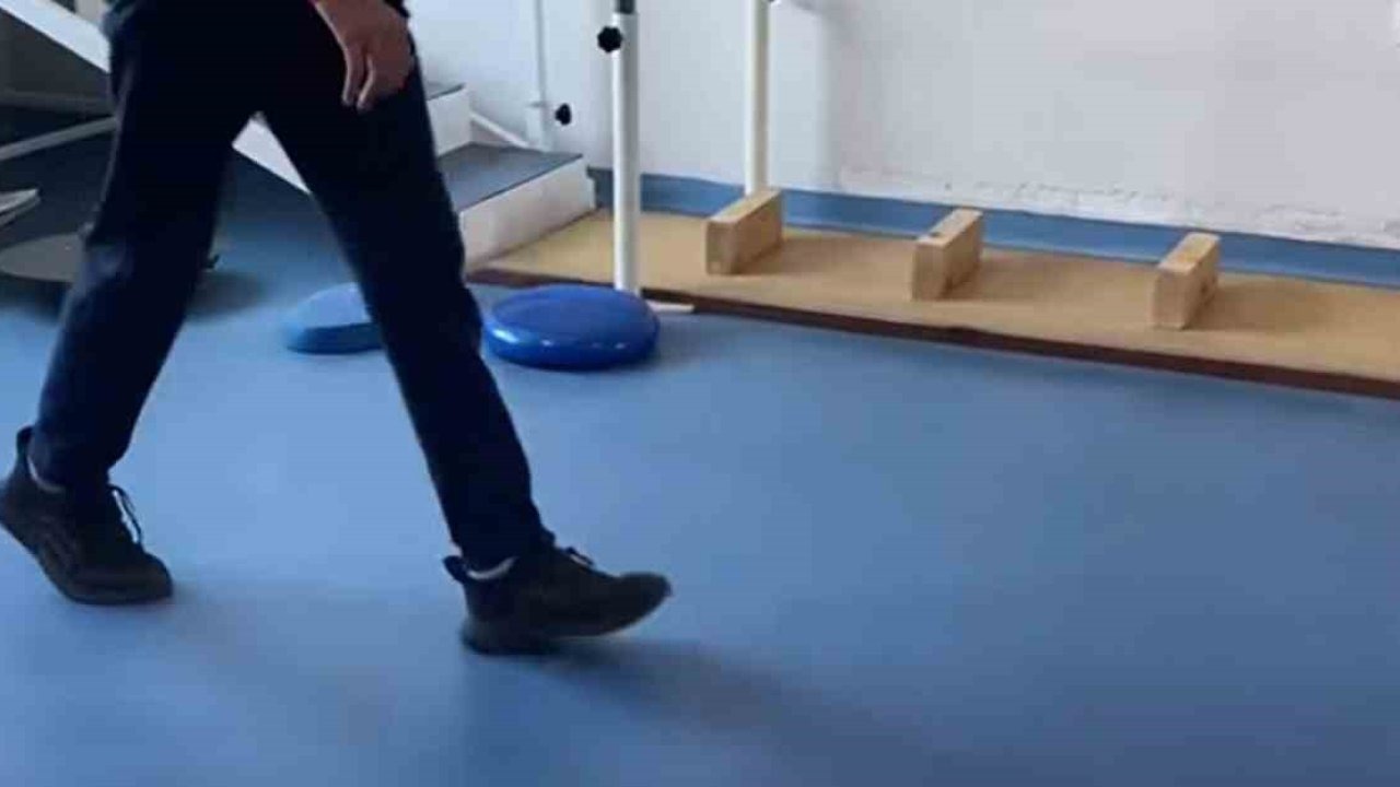 Bayburt&#039;ta 7 Yıllık Yürüme Sorunu Fizyoterapiyle Çözüldü