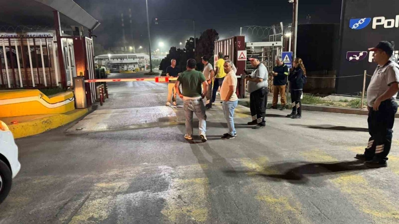 Kocaeli Dilovası&#039;ndaki Kimyasal Sızıntı Kontrol Altına Alındı