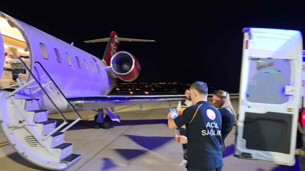 Kalp Hastası Bebek, Ambulans Uçakla Ankara&#039;ya Sevk Edildi