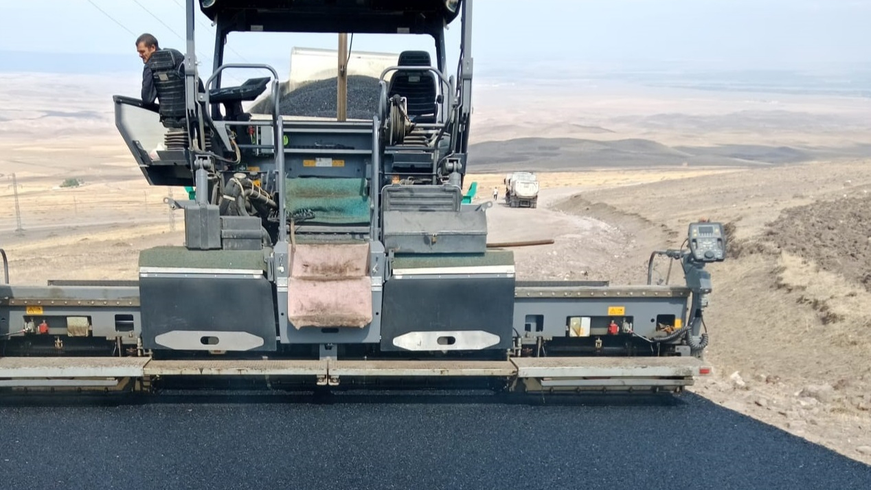 Nişankaya’da 3,1 km asfalt tamamlandı