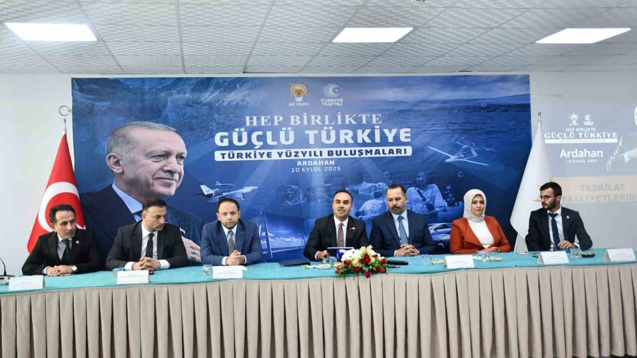 Bakan Kacır Ardahan&#039;da Konuştu: &quot;Terörsüz Türkiye Hedefimize Kararlılıkla Yürüyoruz&quot;