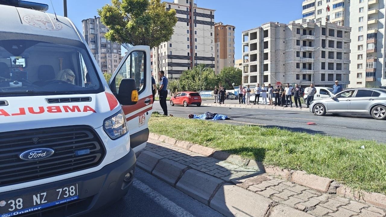 Kayseri’de Feci Kaza: Motosiklet Sürücüsü Hayatını Kaybetti