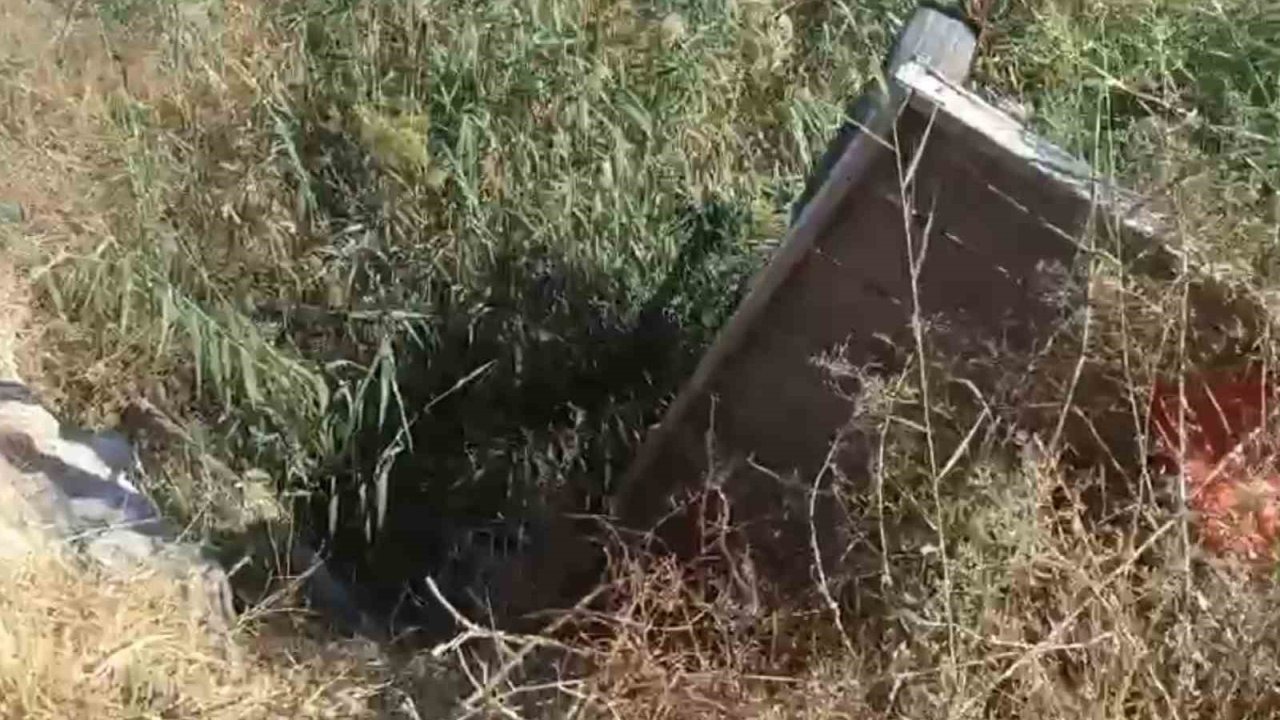 Şanlıurfa'da Tahliye Kanalına Düşen At Kurtarıldı