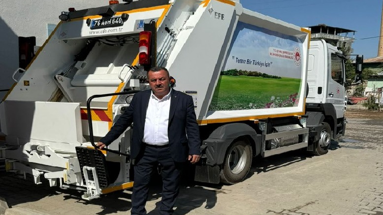 Melekli Belediyesine Yeni Çöp Aracı Kazandırıldı