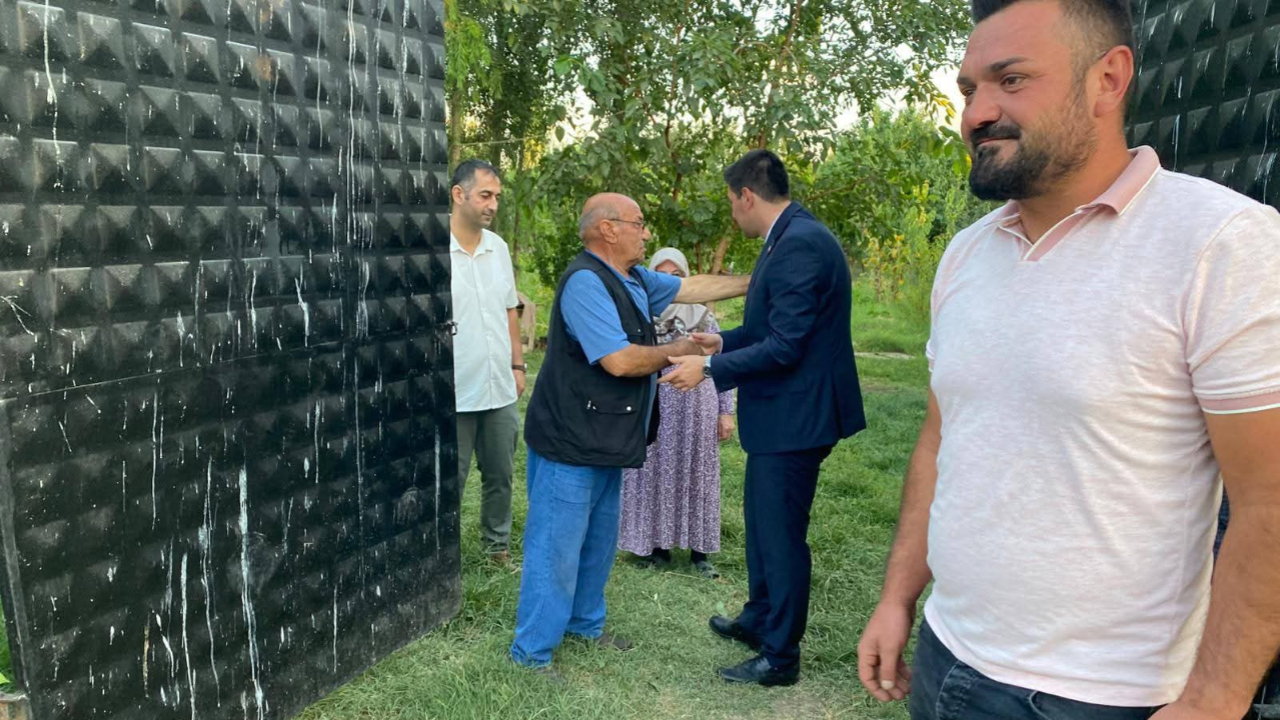 Karakoyunlu Kaymakamı Fatih Erdoğan’dan Şehit Nevzat Alagöz’ün Ailesine Ziyaret