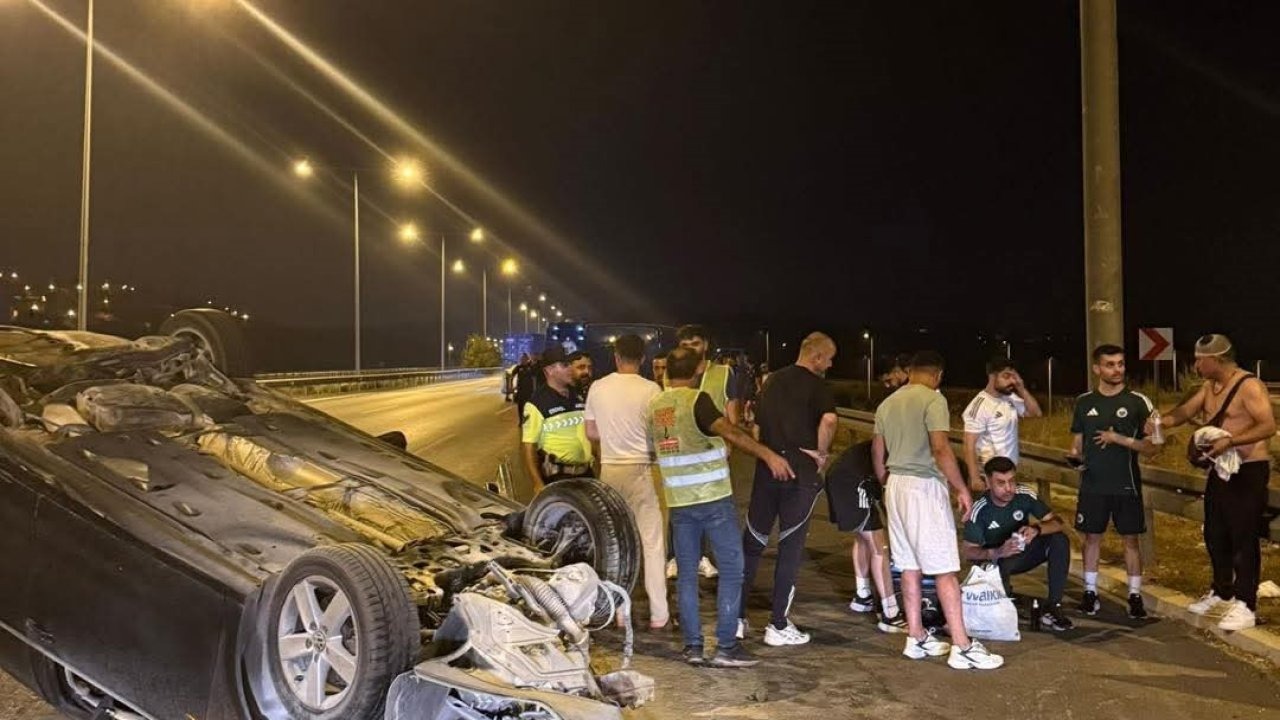 Kayseri Erciyes 38 FK Heyeti, Yolda Karşılaştıkları Kazaya Müdahale Etti