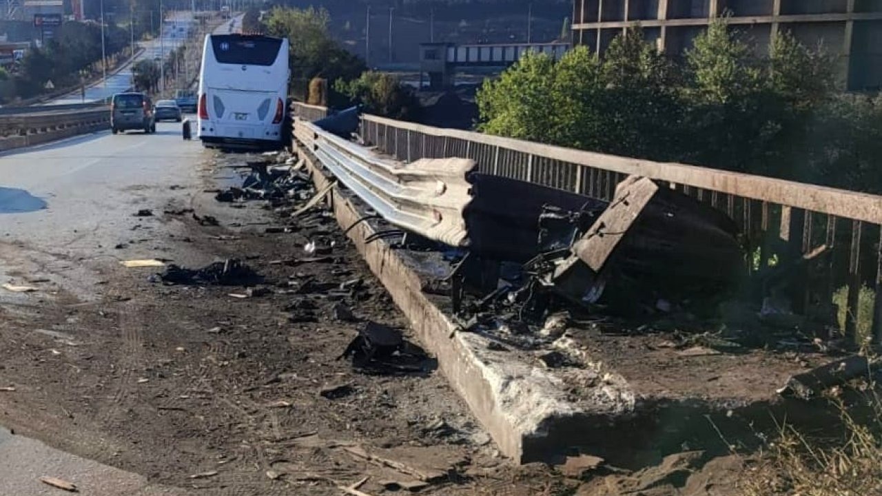 Karabük&#039;te Yolcu Otobüsü Kazası: 1 Yaralı