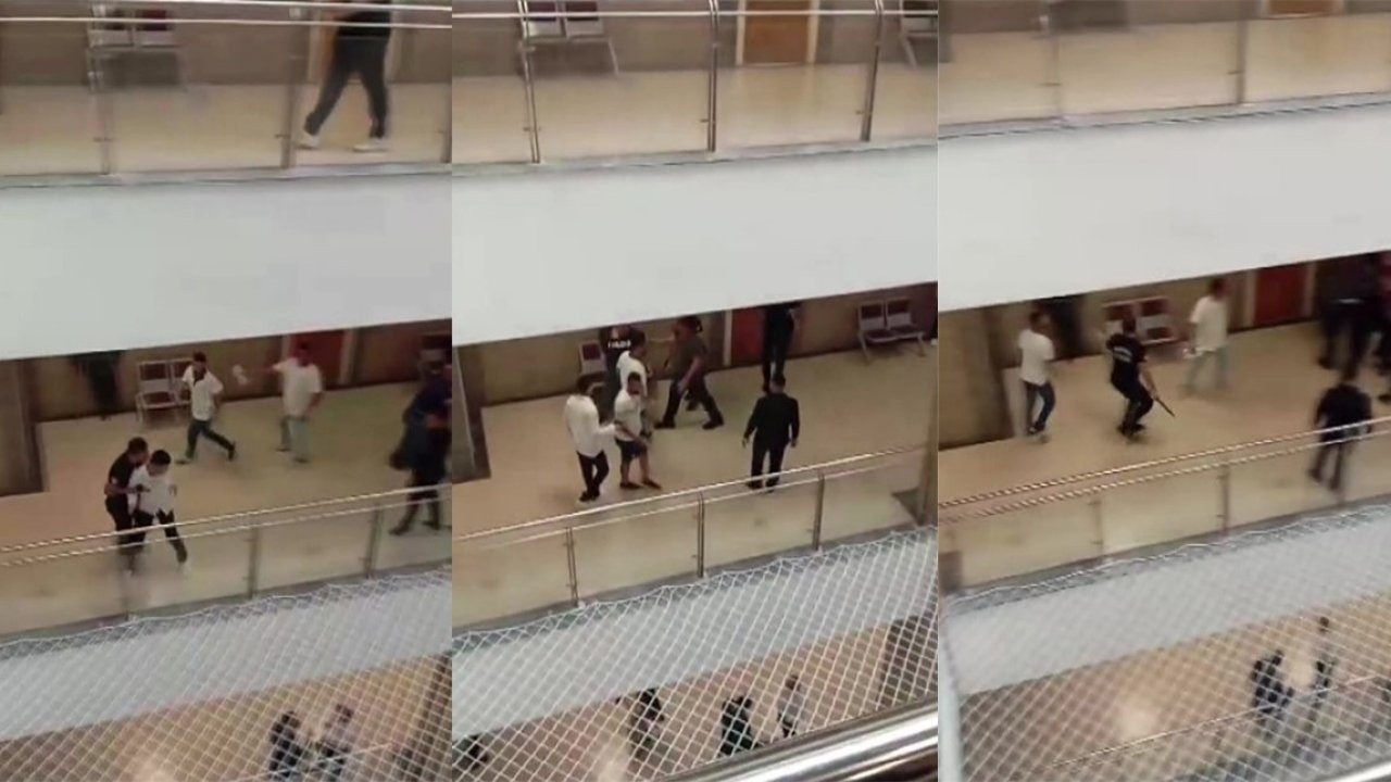 Adana Adliyesi’nde iki grup arasında kavga