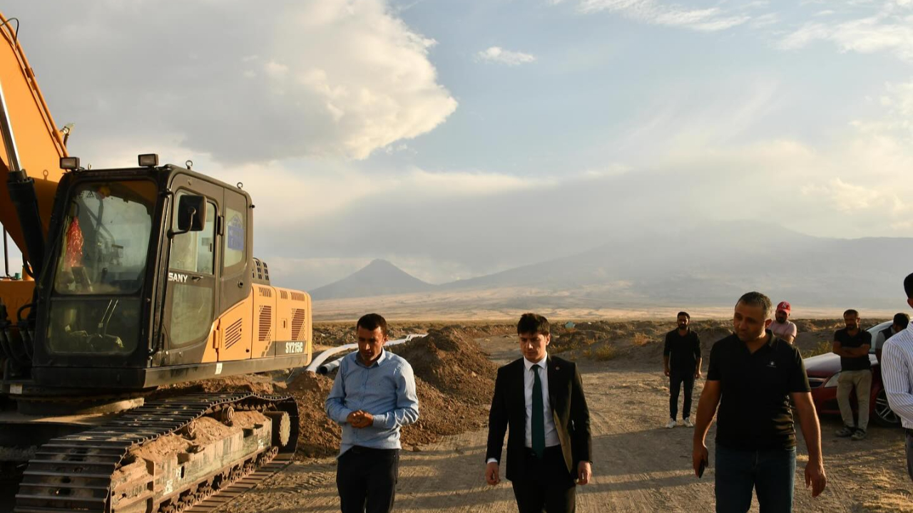 Aralık İlçesi İçme Suyu Projesi Hızla İlerliyor