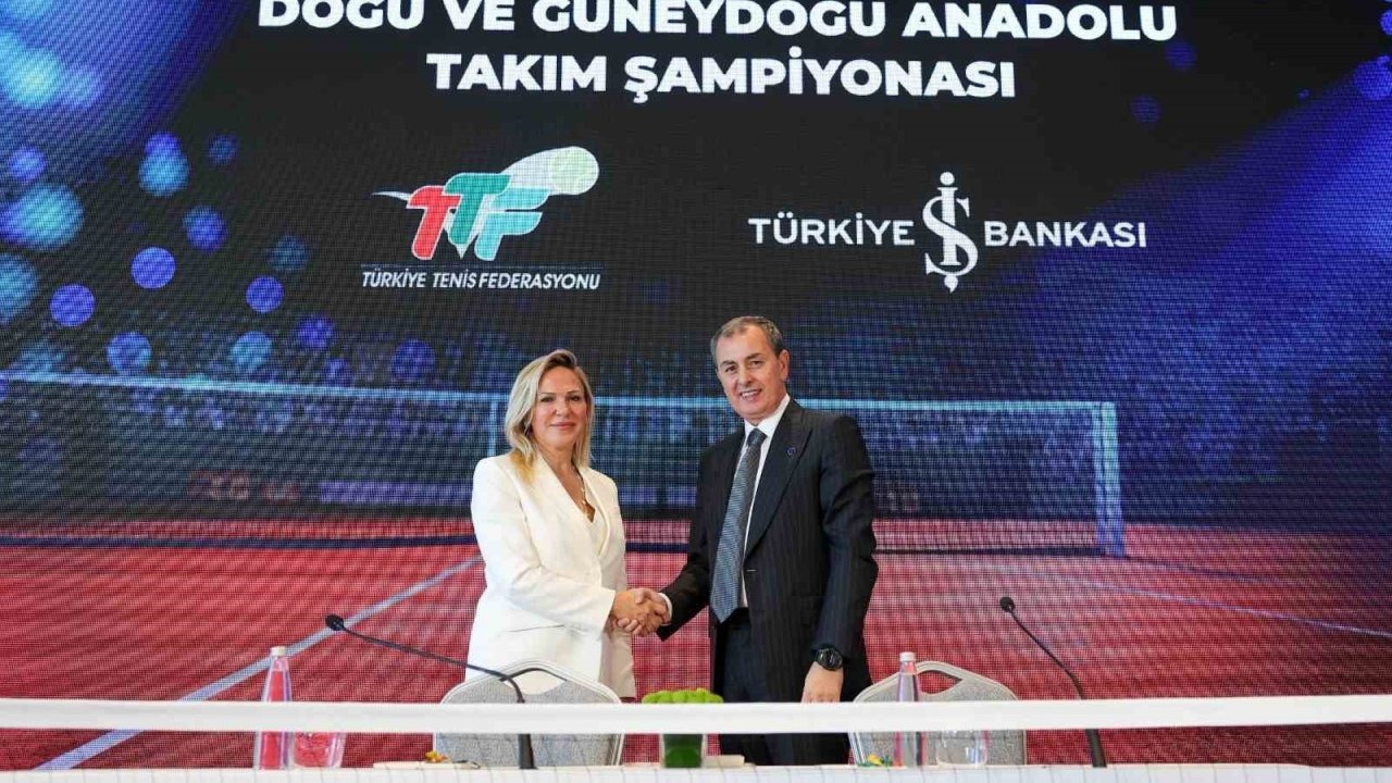 İş Bankası, Doğu ve Güneydoğu Anadolu Tenis Şampiyonası'na Sponsor Oldu