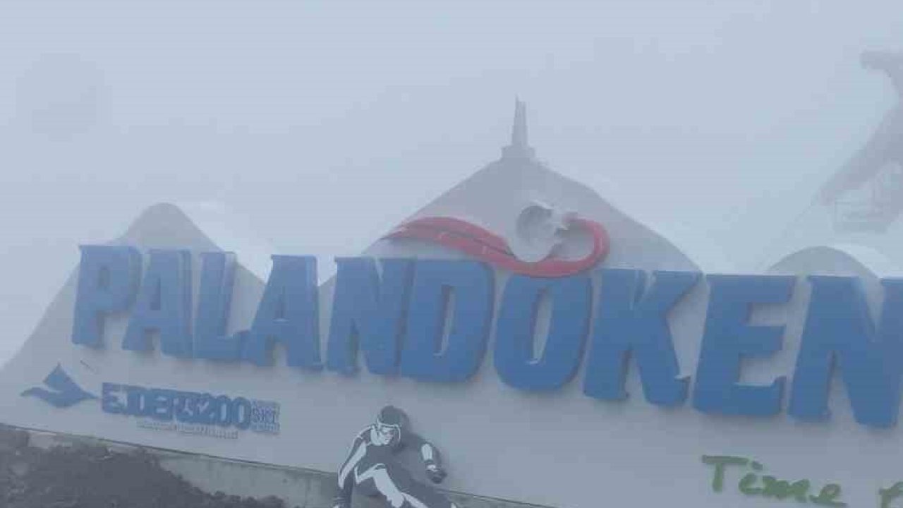 Erzurum Palandöken&#039;e Sezonun İlk Karı Düştü