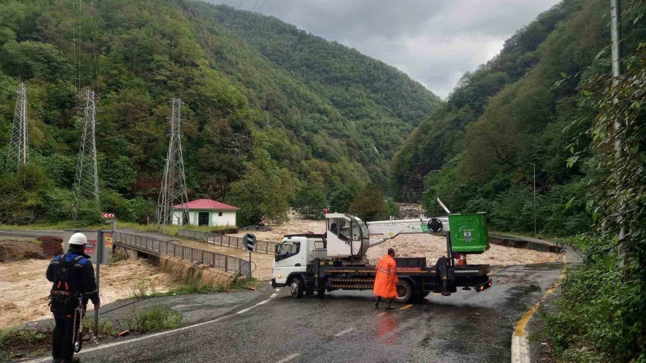 Sel afetinin ardından enerji nakil hatları onarılıyor