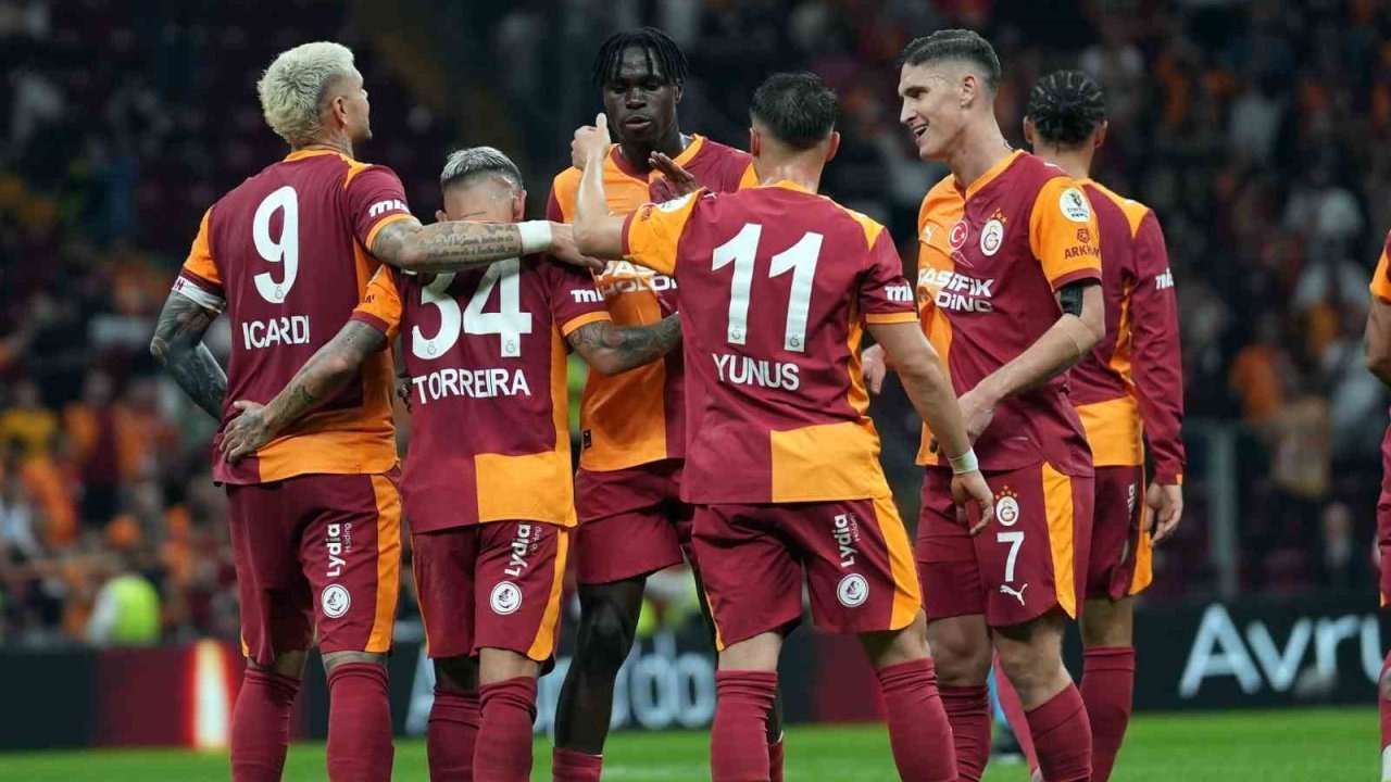 Galatasaray, Süper Lig’de 6 maçta 18 gol attı