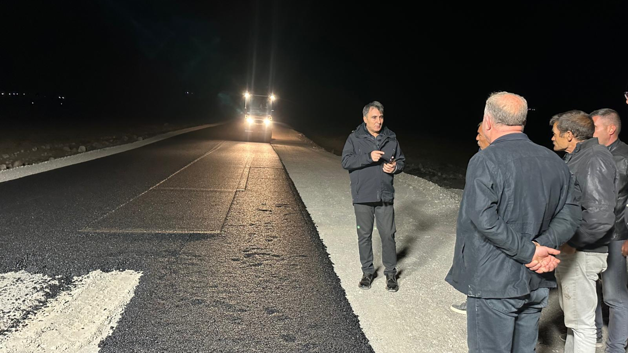 Ağrı Dağı’nda Turizm ve Güvenliği Güçlendirecek Yol Projesinde Çalışmalar Sürüyor