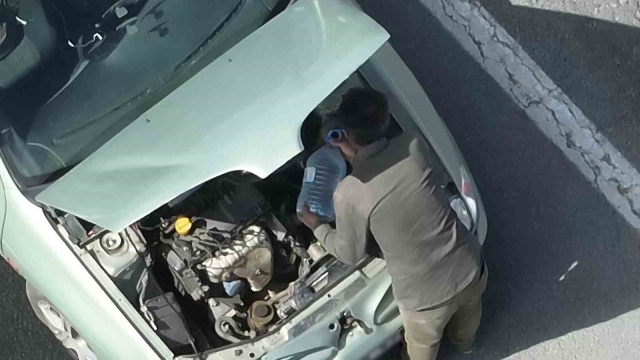 Dronla Takip Sonucu Yakalandı: Ehliyetsiz Sürücünün &quot;Arıza&quot; Numarası İşe Yaramadı