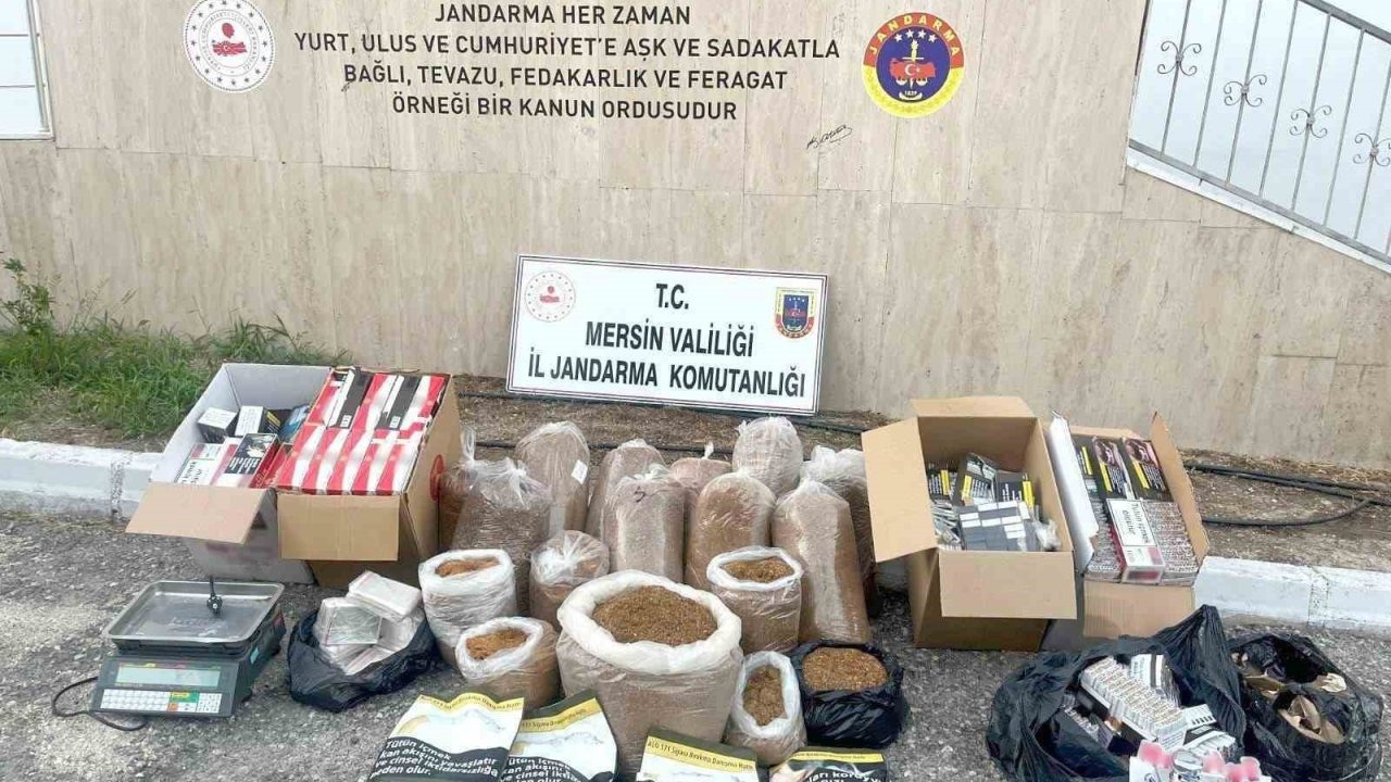 Mut’ta Kaçak Sigara Operasyonu: 40 Binden Fazla Makaron Ele Geçirildi