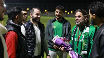 Payegan'dan Iğdır FK Antrenmanına Destek Ziyareti