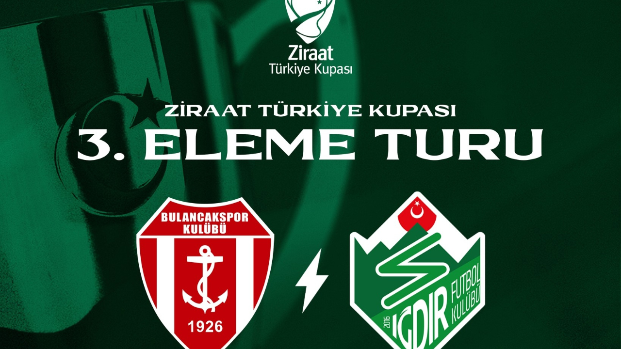 Iğdır FK&#039;nın Ziraat Türkiye Kupası&#039;ndaki Rakibi Belli Oldu
