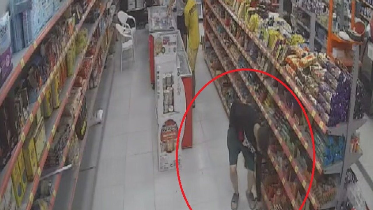 Hatay&#039;da İlginç Hırsızlık: 100 TL&#039;lik Enerji İçeceği ve Bisküvi Çaldılar