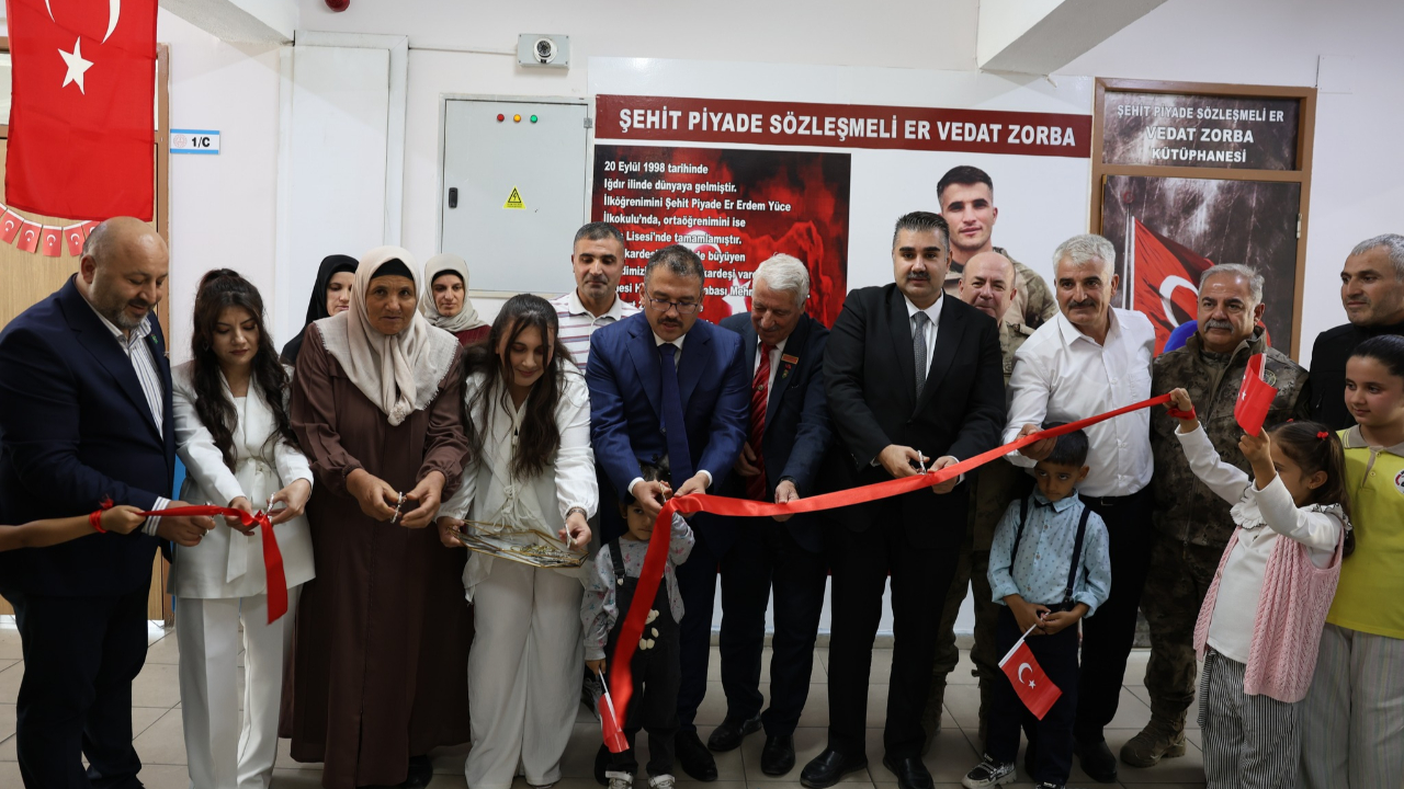 Şehit Vedat Zorba’nın Adı Iğdır’da Kütüphanede Yaşatılacak