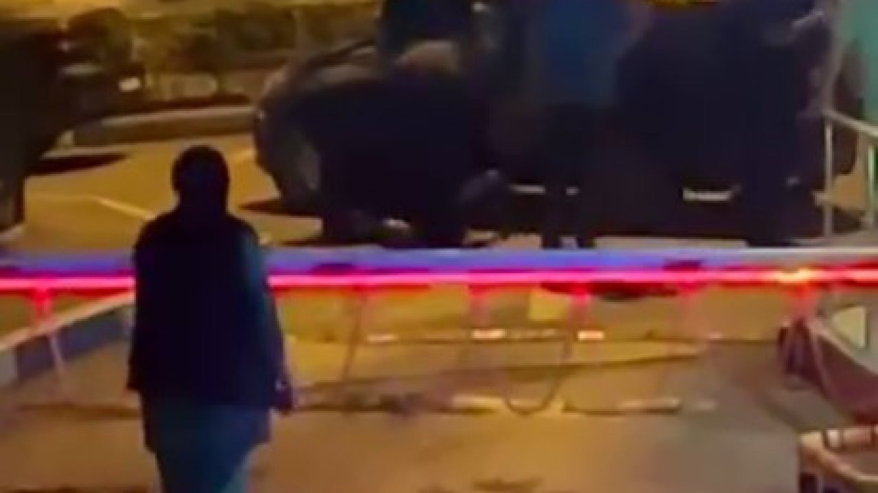 Alkollü şahıs polis ekiplerine zor anlar yaşattı