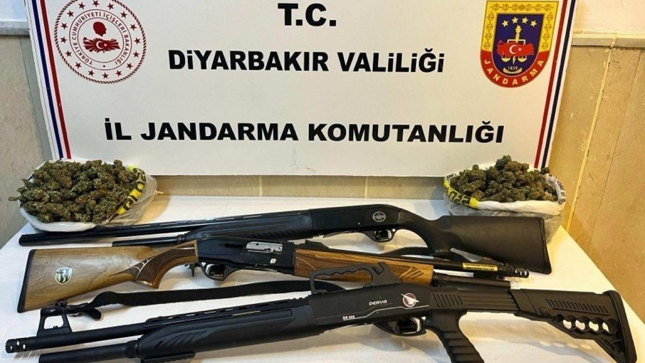 Diyarbakır’da Kaçakçılık Operasyonları: 5 Binden Fazla Kaçak Sigara ve Çok Sayıda Silah Ele Geçirildi