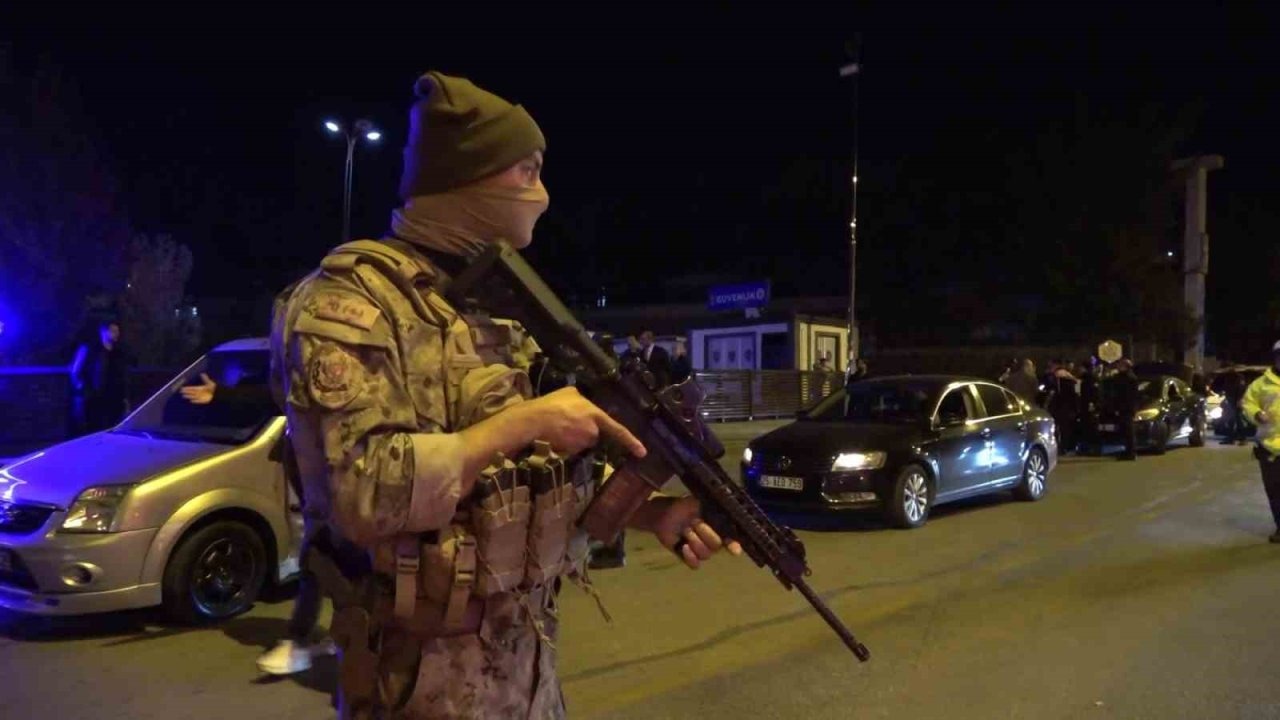 Erzurum’da 600 Personel ve 55 Ekipten Kapsamlı Huzur Uygulaması