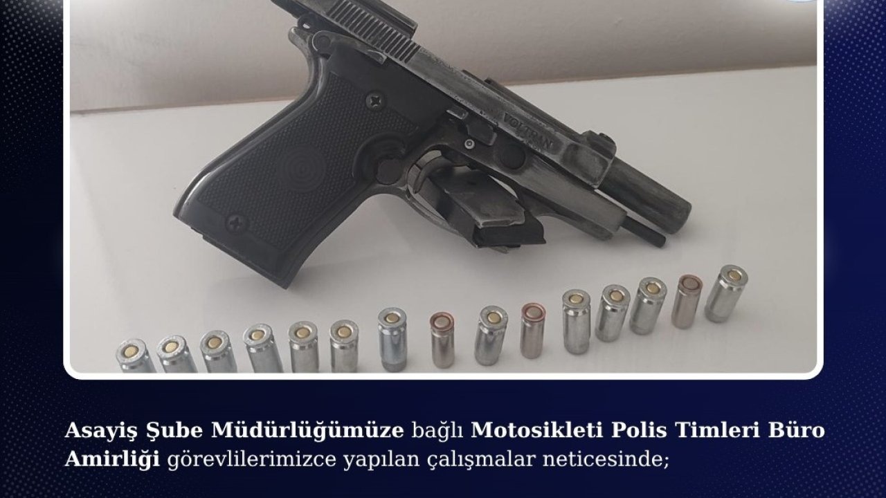 Bingöl’de tabanca ele geçirildi