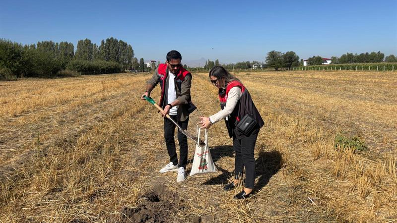 Yaycı Köyü’nde Arazi Etüt ve Analiz Çalışmaları Yapıldı