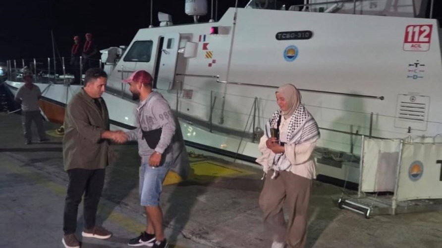 Fırtına Gazze yolcularını Marmaris’e getirdi