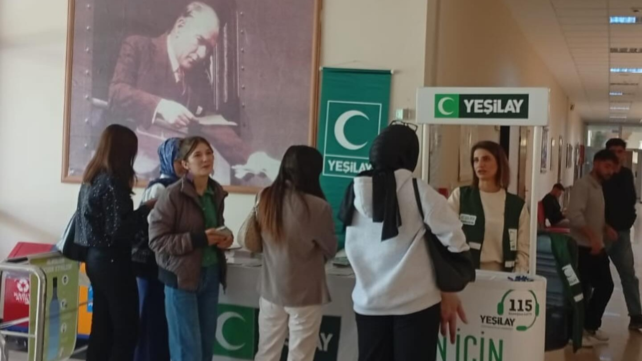 Yeşilay’dan Iğdır Üniversitesi’nde Farkındalık Çalışması