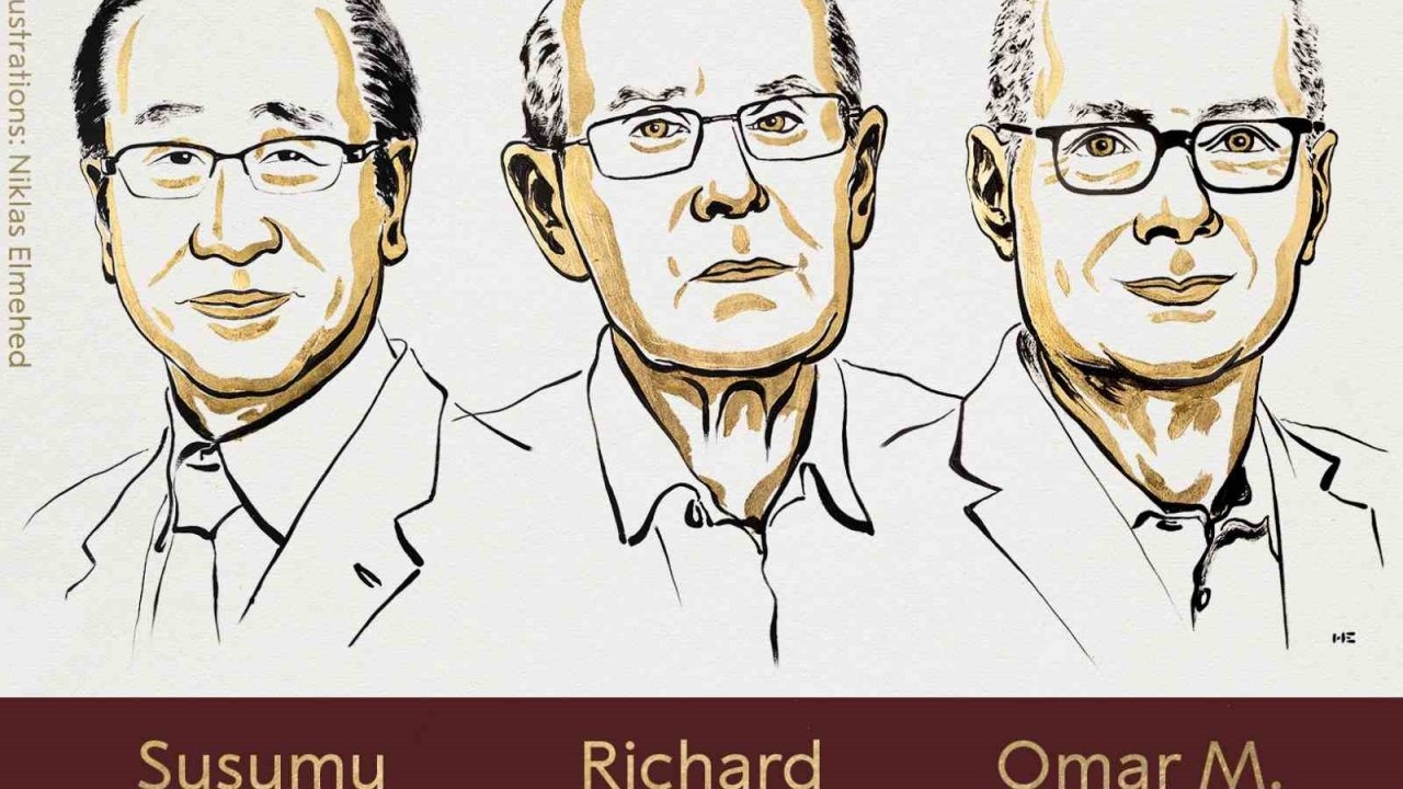 2025 Nobel Kimya Ödülü, &quot;MOF&quot;ların Geliştiricilerine Verildi: Gaz Yakalama ve Depolamada Çığır Açan Keşif!