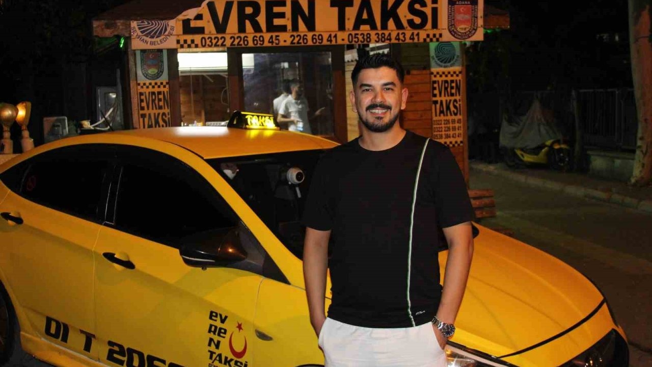 Adana’da Takside Doğum Heyecanı: Şoförden Aileye &quot;Ömür Boyu Ücretsiz Taksi&quot; Jest