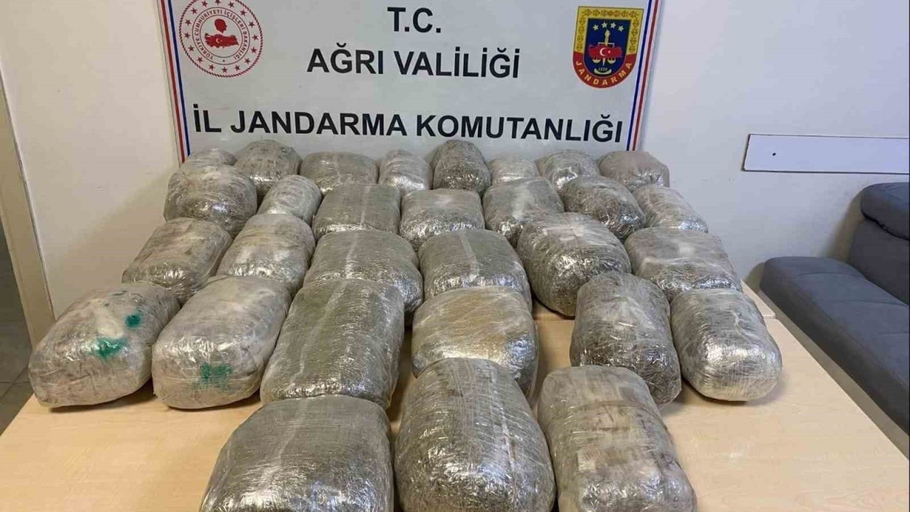 Ağrı'da Sınır Kapısında Zehir Operasyonu: 32 Kilogram Kubar Esrar Ele Geçirildi